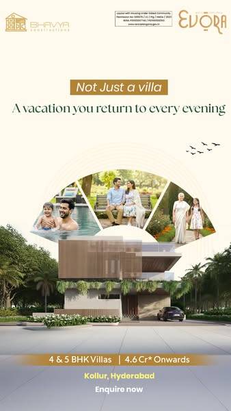 Ad by Bhavya Constructions