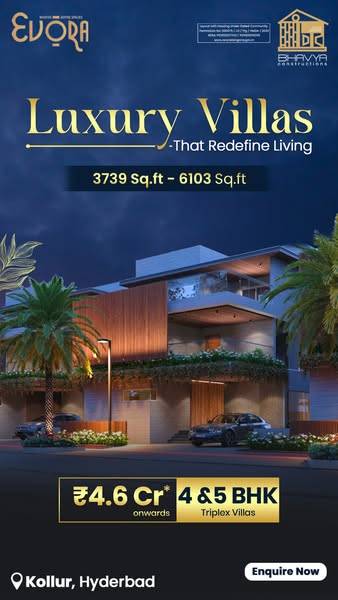 Ad by Bhavya Constructions