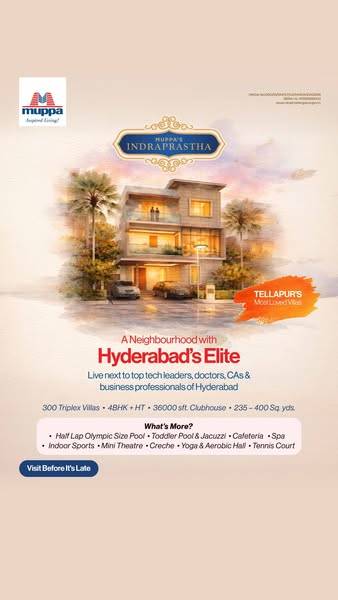 Ad by Muppa Projects India Private Limited