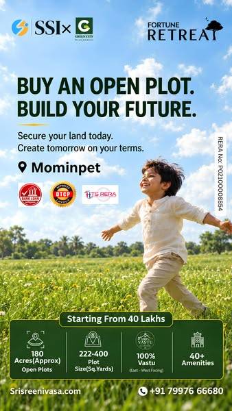 Ad by Sri Sreenivasa Infra