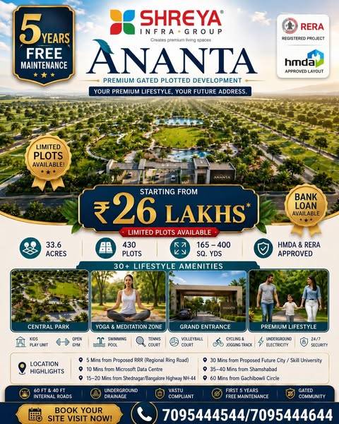 Ad by Shreya infra