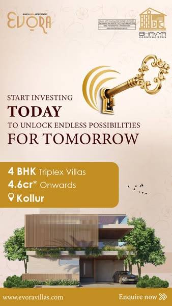 Ad by Bhavya Constructions