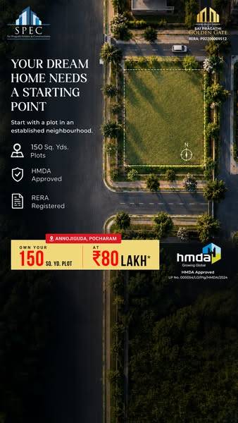 Ad by Sai Pragathi estates and constructions